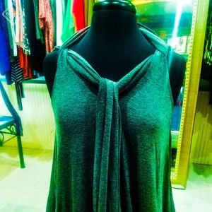 Dress with matching scarf